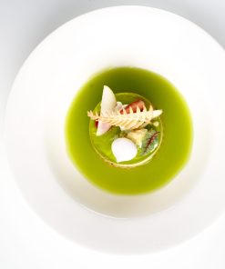 1malang Apple Kemangi Panna Cotta