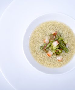 Crab & Asparagus Soup1
